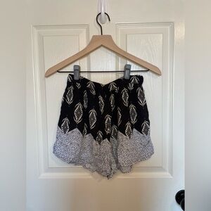 Abercrombie & Fitch Mixed Print Flowy Shorts